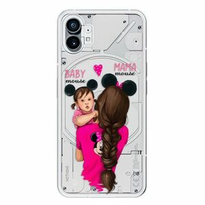 Odolné silikonové pouzdro iSaprio - Mama Mouse Brunette and Girl - Nothing Phone (1) obraz