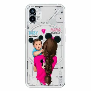 Odolné silikonové pouzdro iSaprio - Mama Mouse Brunette and Boy - Nothing Phone (1) obraz
