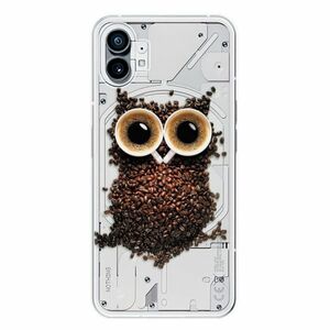 Odolné silikonové pouzdro iSaprio - Owl And Coffee - Nothing Phone (1) obraz