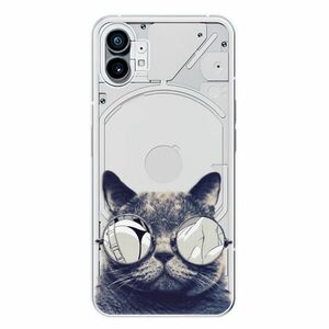 Odolné silikonové pouzdro iSaprio - Crazy Cat 01 - Nothing Phone (1) obraz