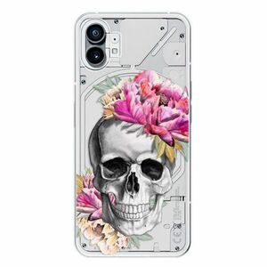 Odolné silikonové pouzdro iSaprio - Pretty Skull - Nothing Phone (1) obraz