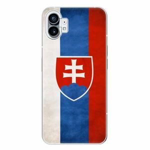 Odolné silikonové pouzdro iSaprio - Slovakia Flag - Nothing Phone (1) obraz