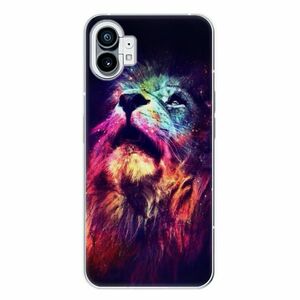 Odolné silikonové pouzdro iSaprio - Lion in Colors - Nothing Phone (1) obraz