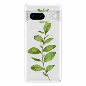Odolné silikonové pouzdro iSaprio - Green Plant 01 - Google Pixel 7 5G obraz
