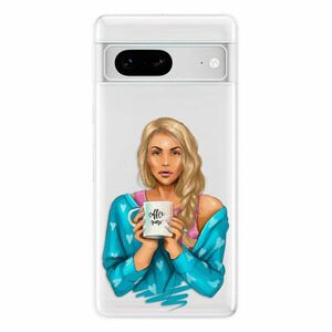 Odolné silikonové pouzdro iSaprio - Coffe Now - Blond - Google Pixel 7 5G obraz