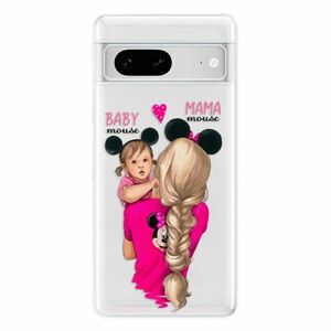 Odolné silikonové pouzdro iSaprio - Mama Mouse Blond and Girl - Google Pixel 7 5G obraz