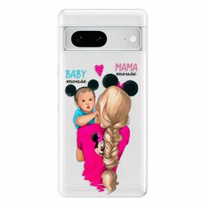 Odolné silikonové pouzdro iSaprio - Mama Mouse Blonde and Boy - Google Pixel 7 5G obraz