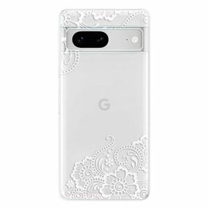 Odolné silikonové pouzdro iSaprio - White Lace 02 - Google Pixel 7 5G obraz