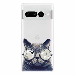 Odolné silikonové pouzdro iSaprio - Crazy Cat 01 - Google Pixel 7 Pro 5G obraz