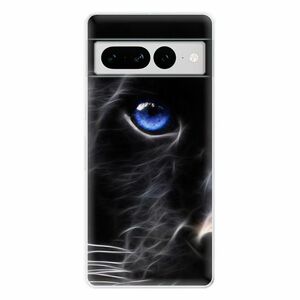 Odolné silikonové pouzdro iSaprio - Black Puma - Google Pixel 7 Pro 5G obraz
