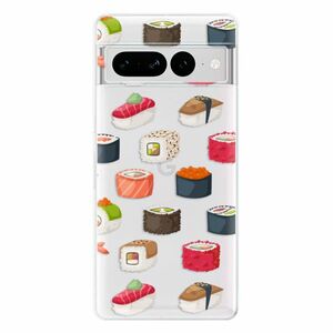 Odolné silikonové pouzdro iSaprio - Sushi Pattern - Google Pixel 7 Pro 5G obraz