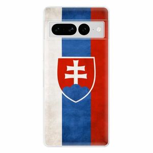 Odolné silikonové pouzdro iSaprio - Slovakia Flag - Google Pixel 7 Pro 5G obraz