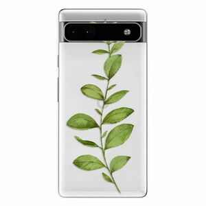 Odolné silikonové pouzdro iSaprio - Green Plant 01 - Google Pixel 6a 5G obraz