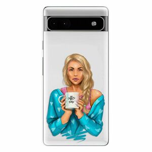 Odolné silikonové pouzdro iSaprio - Coffe Now - Blond - Google Pixel 6a 5G obraz