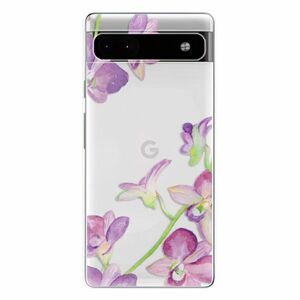 Odolné silikonové pouzdro iSaprio - Purple Orchid - Google Pixel 6a 5G obraz