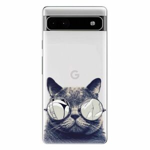Odolné silikonové pouzdro iSaprio - Crazy Cat 01 - Google Pixel 6a 5G obraz
