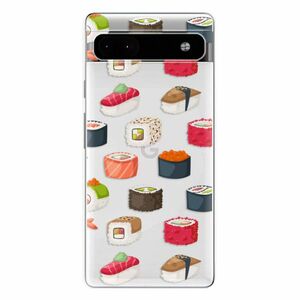 Odolné silikonové pouzdro iSaprio - Sushi Pattern - Google Pixel 6a 5G obraz
