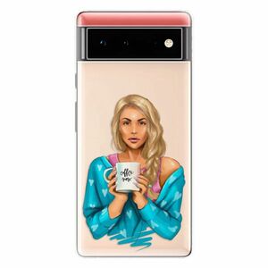 Odolné silikonové pouzdro iSaprio - Coffe Now - Blond - Google Pixel 6 5G obraz