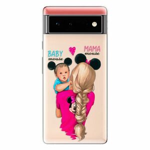 Odolné silikonové pouzdro iSaprio - Mama Mouse Blonde and Boy - Google Pixel 6 5G obraz