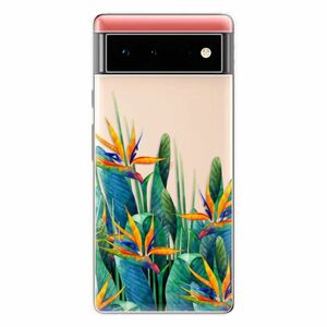 Odolné silikonové pouzdro iSaprio - Exotic Flowers - Google Pixel 6 5G obraz