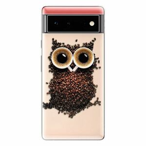 Odolné silikonové pouzdro iSaprio - Owl And Coffee - Google Pixel 6 5G obraz