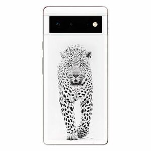 Odolné silikonové pouzdro iSaprio - White Jaguar - Google Pixel 6 5G obraz