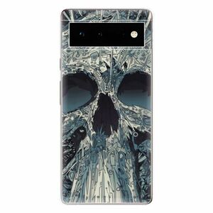 Odolné silikonové pouzdro iSaprio - Abstract Skull - Google Pixel 6 5G obraz