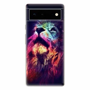 Odolné silikonové pouzdro iSaprio - Lion in Colors - Google Pixel 6 5G obraz