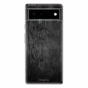 Odolné silikonové pouzdro iSaprio - Black Wood 13 - Google Pixel 6 5G obraz