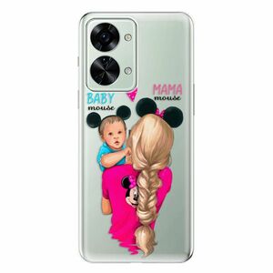 Odolné silikonové pouzdro iSaprio - Mama Mouse Blonde and Boy - OnePlus Nord 2T 5G obraz