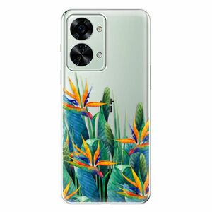 Odolné silikonové pouzdro iSaprio - Exotic Flowers - OnePlus Nord 2T 5G obraz