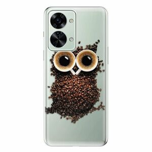 Odolné silikonové pouzdro iSaprio - Owl And Coffee - OnePlus Nord 2T 5G obraz