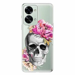 Odolné silikonové pouzdro iSaprio - Pretty Skull - OnePlus Nord 2T 5G obraz