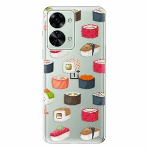 Odolné silikonové pouzdro iSaprio - Sushi Pattern - OnePlus Nord 2T 5G obraz