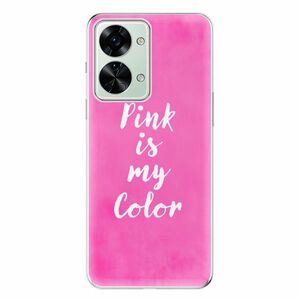 Odolné silikonové pouzdro iSaprio - Pink is my color - OnePlus Nord 2T 5G obraz