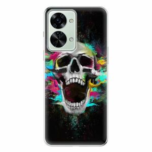 Odolné silikonové pouzdro iSaprio - Skull in Colors - OnePlus Nord 2T 5G obraz