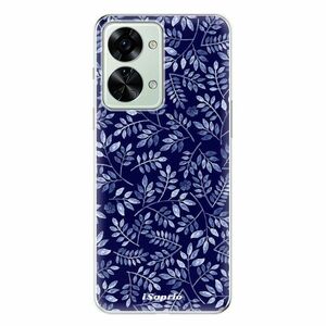 Odolné silikonové pouzdro iSaprio - Blue Leaves 05 - OnePlus Nord 2T 5G obraz