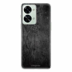 Odolné silikonové pouzdro iSaprio - Black Wood 13 - OnePlus Nord 2T 5G obraz