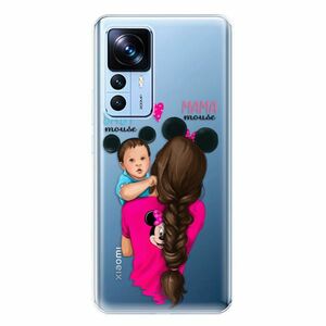 Odolné silikonové pouzdro iSaprio - Mama Mouse Brunette and Boy - Xiaomi 12T / 12T Pro obraz