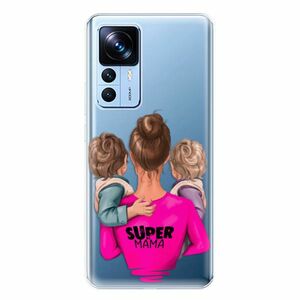 Odolné silikonové pouzdro iSaprio - Super Mama - Two Boys - Xiaomi 12T / 12T Pro obraz
