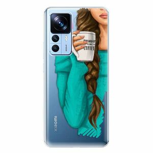 Odolné silikonové pouzdro iSaprio - My Coffe and Brunette Girl - Xiaomi 12T / 12T Pro obraz