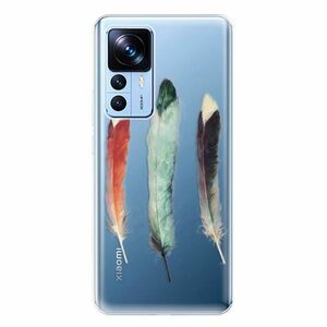 Odolné silikonové pouzdro iSaprio - Three Feathers - Xiaomi 12T / 12T Pro obraz