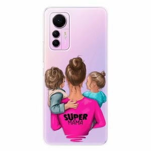 Odolné silikonové pouzdro iSaprio - Super Mama - Boy and Girl - Xiaomi 12 Lite obraz