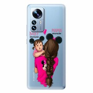 Odolné silikonové pouzdro iSaprio - Mama Mouse Brunette and Girl - Xiaomi 12 Pro obraz