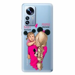 Odolné silikonové pouzdro iSaprio - Mama Mouse Blond and Girl - Xiaomi 12 Pro obraz