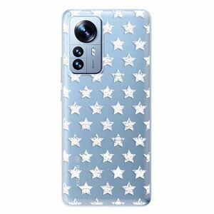 Odolné silikonové pouzdro iSaprio - Stars Pattern - white - Xiaomi 12 Pro obraz