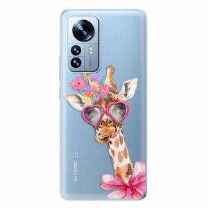 Odolné silikonové pouzdro iSaprio - Lady Giraffe - Xiaomi 12 Pro obraz