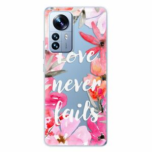 Odolné silikonové pouzdro iSaprio - Love Never Fails - Xiaomi 12 Pro obraz