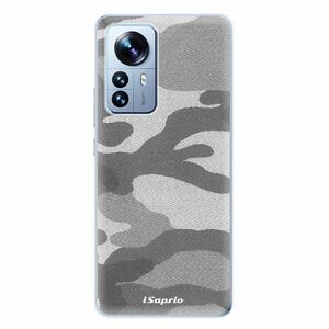 Odolné silikonové pouzdro iSaprio - Gray Camuflage 02 - Xiaomi 12 Pro obraz