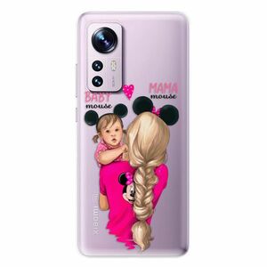 Odolné silikonové pouzdro iSaprio - Mama Mouse Blond and Girl - Xiaomi 12 / 12X obraz